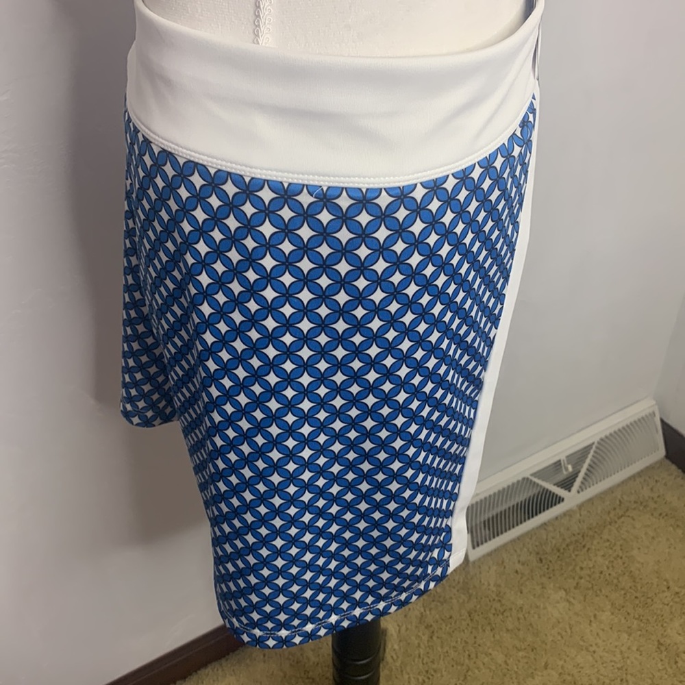 Callaway Golf NWT Blue Sea Star Pattern Golf Skort size Large - Picture 8 of 14
